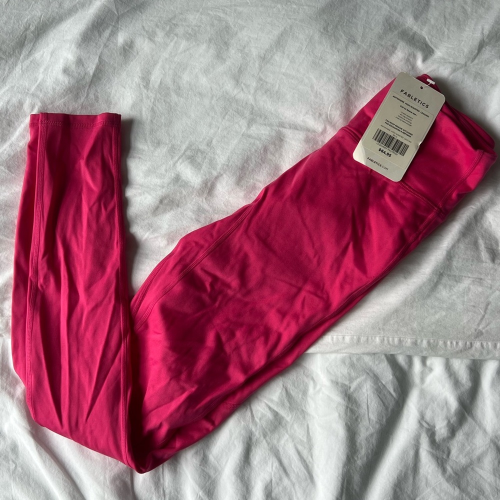 Fabletics Hot Pink Active Leggings